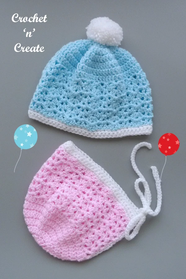 his-hers baby hat