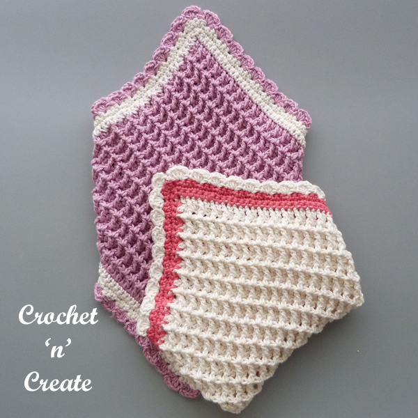 crochet multi use cloth