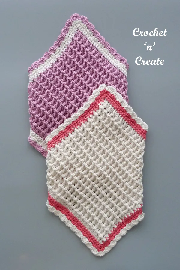 crochet multi use cloth