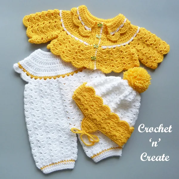 Baby romper crochet pattern free sale