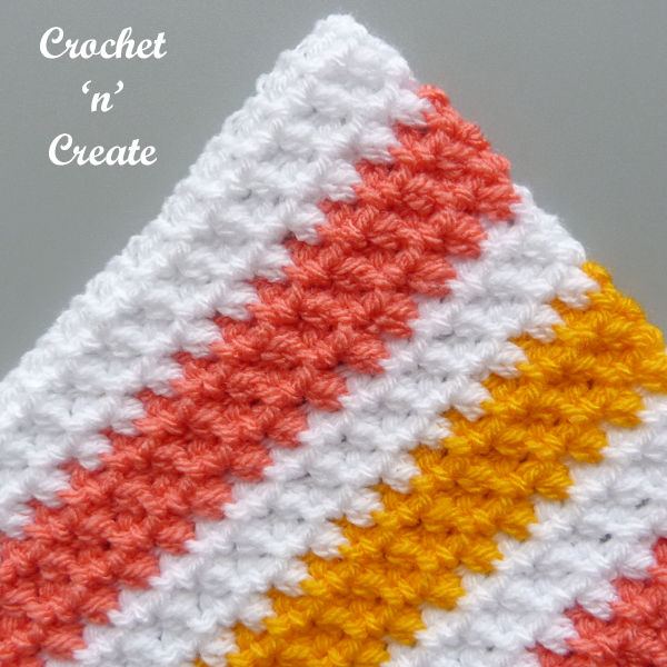single crochet group stitch
