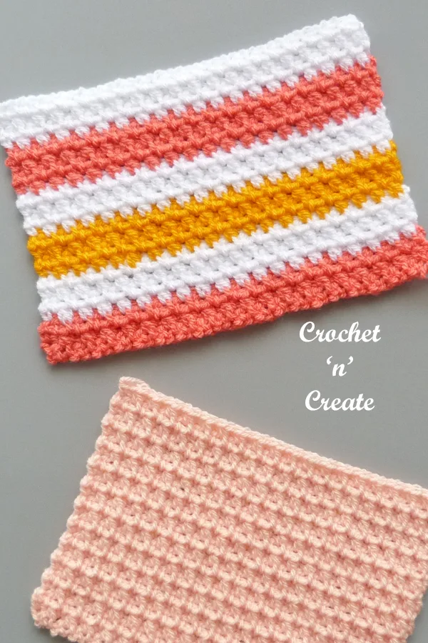 single crochet together stitch