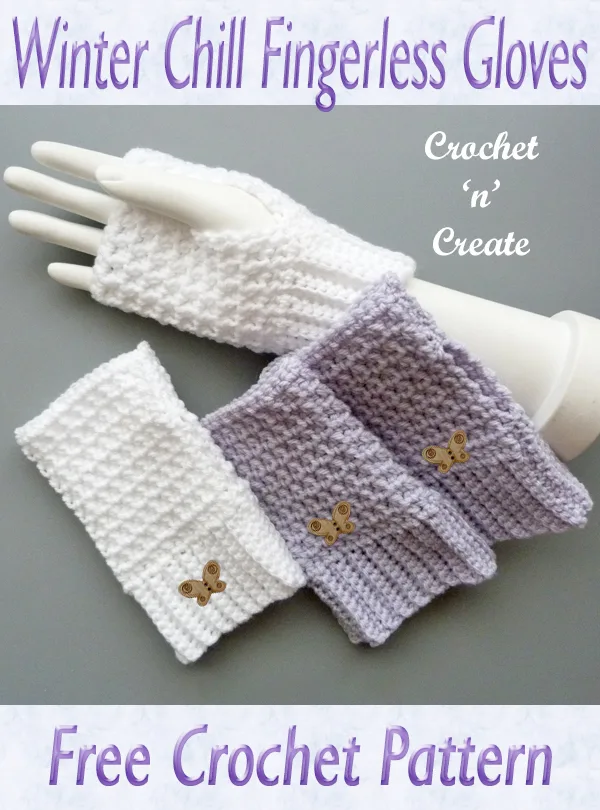 winter chill fingerless gloves