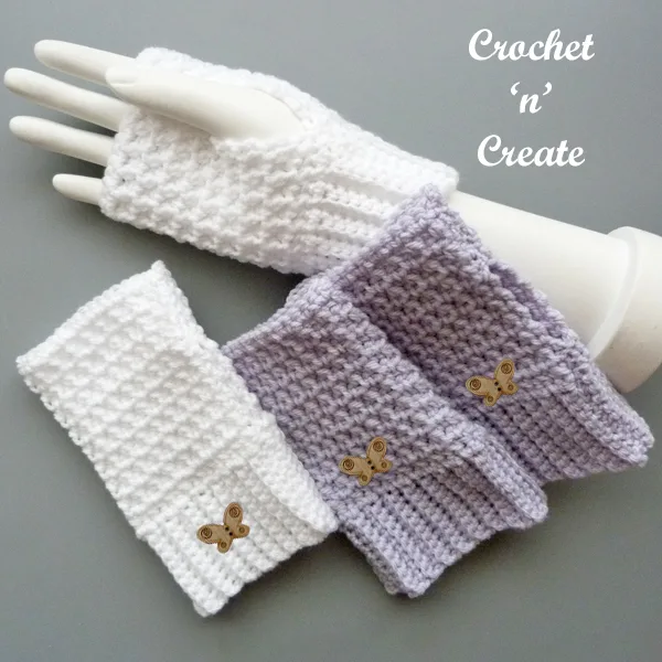 winter chill fingerless gloves