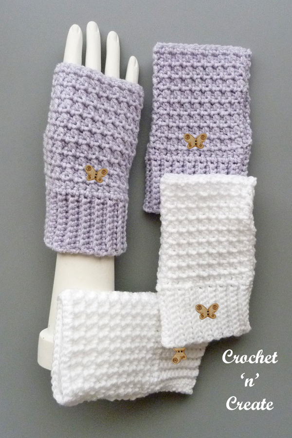 winter chill fingerless gloves