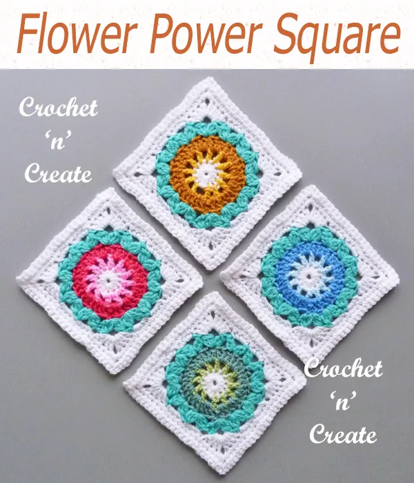 flower power square