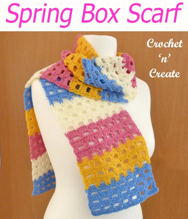 spring box scarf