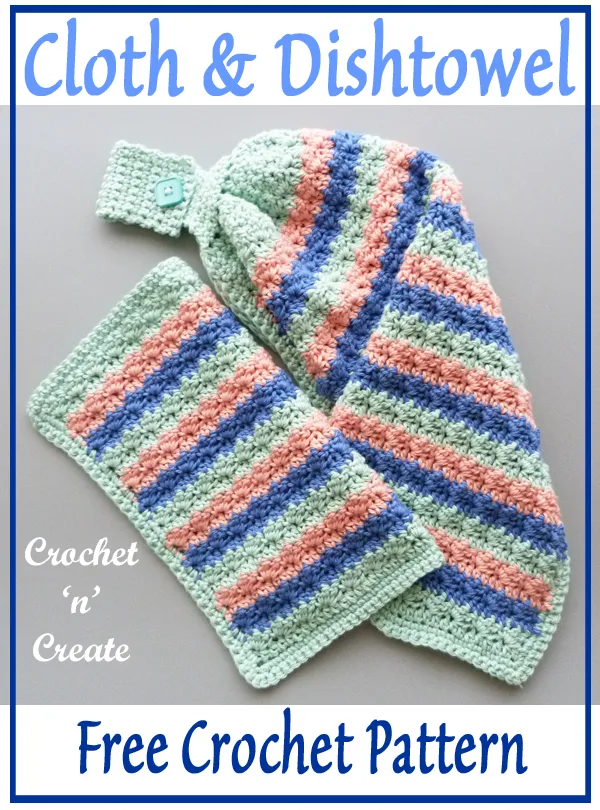 crochet cloth-dishtowel pattern