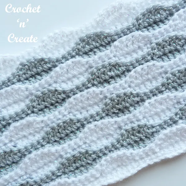 coastal wave stitch tutorial