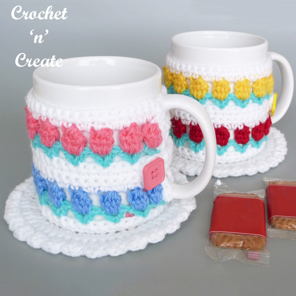 Crochet Coaster Mug Warmer