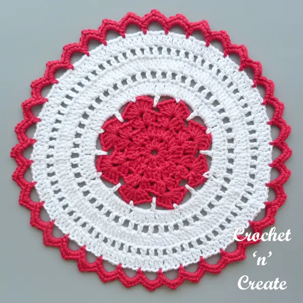 free crochet doily pattern