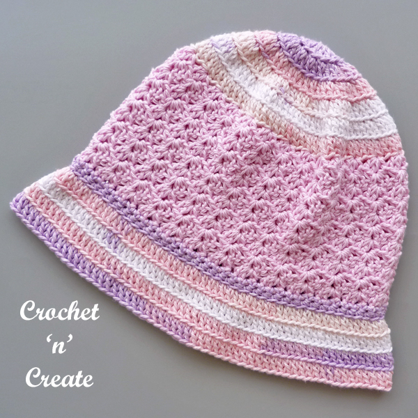 free crochet summer hat pattern