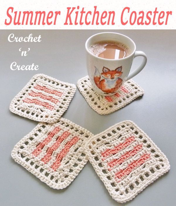 summer kitchen coaster