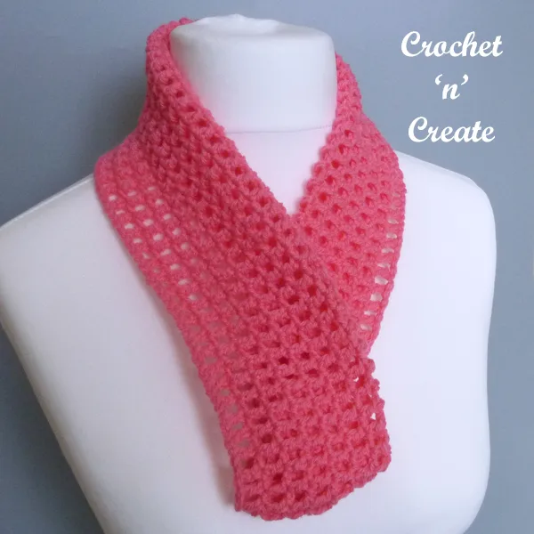 crochet summer cowl pattern