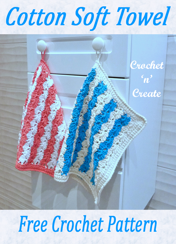 crochet cotton soft towel