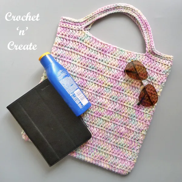 really easy beach tote