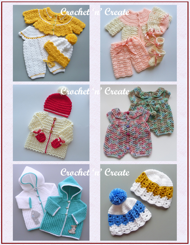 free baby crochet patterns