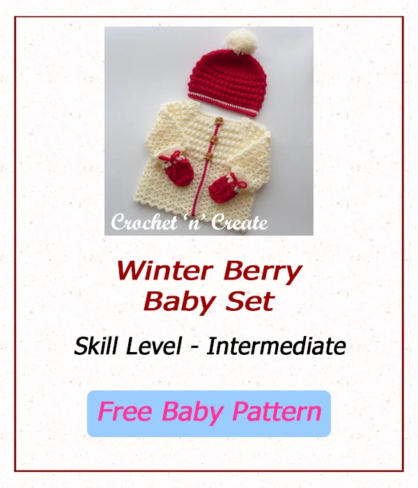 winter berry baby set