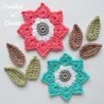 Crochet Leafy Flower Pattern - Free Crochet Pattern on Crochet 'n' Create