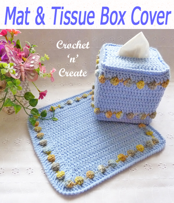 mat & tissue box cover