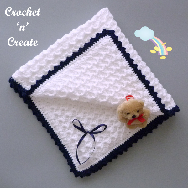 crochet cuddle crib cover