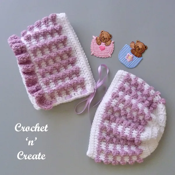 pebbles crochet baby hats