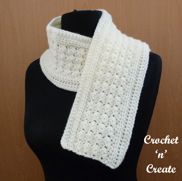 simple textures scarf pattern