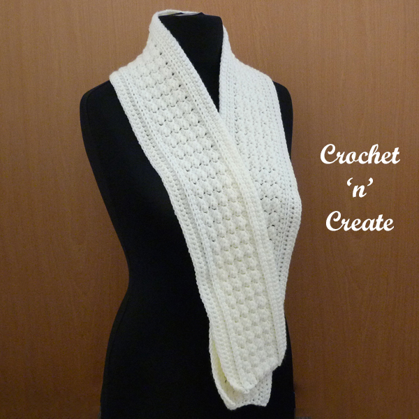 simple textures scarf pattern