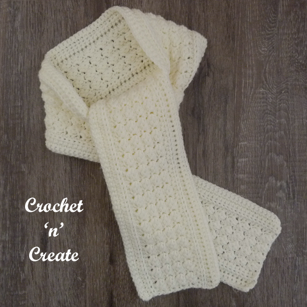 crochet scarf