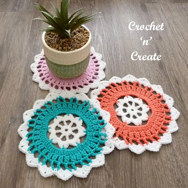 crochet star doily pattern