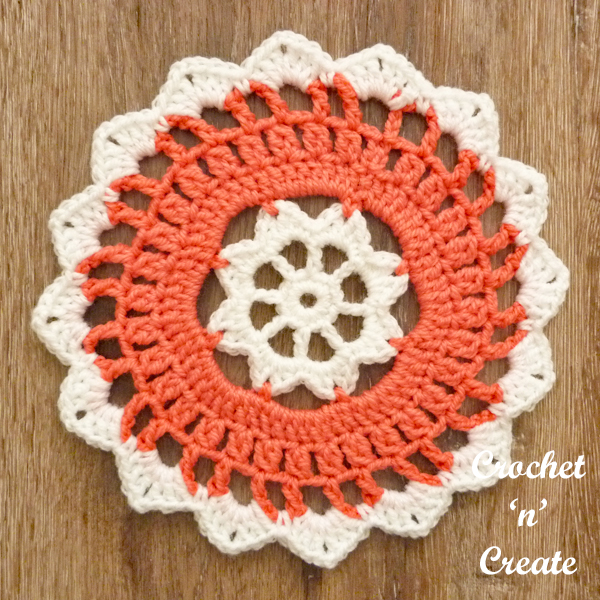 crochet star doily pattern