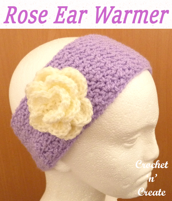 rose ear warmer