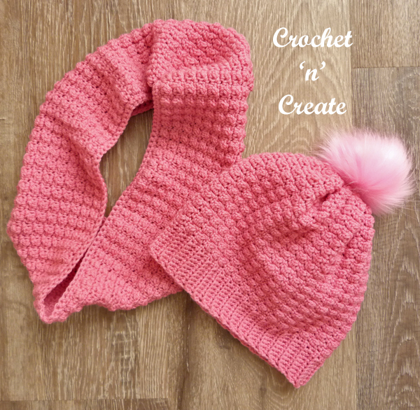 cowl-beanie hat crochet pattern