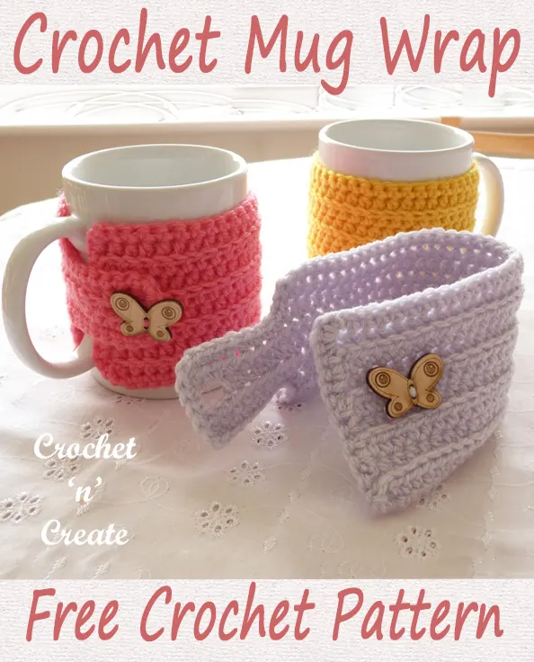 crochet mug wrap pattern