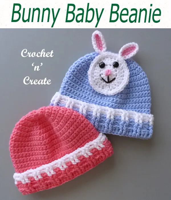 bunny baby beanie