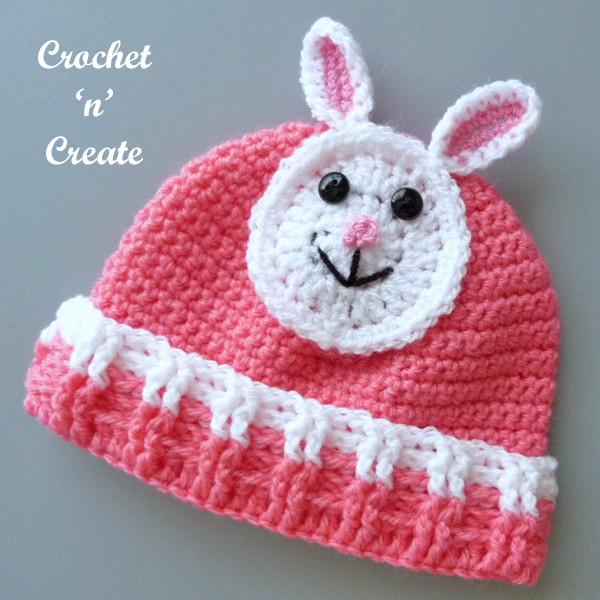 pink bunny hat