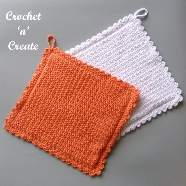 potholder crochet pattern