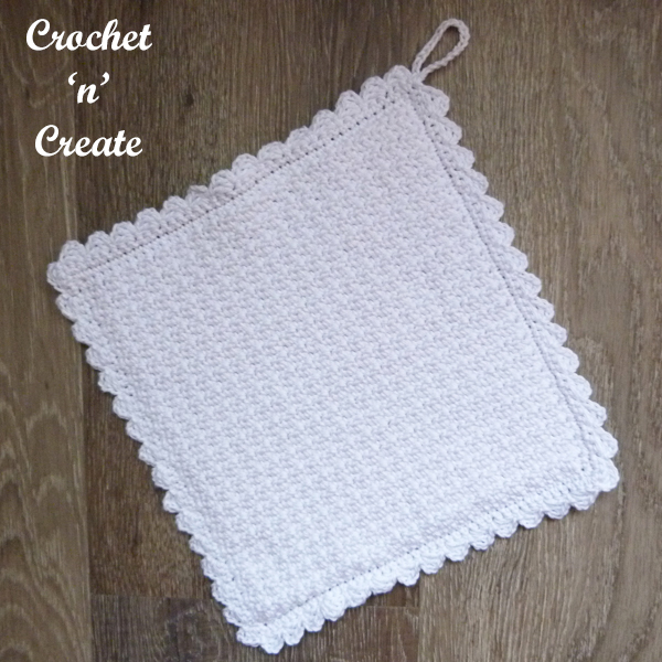 crochet trivet