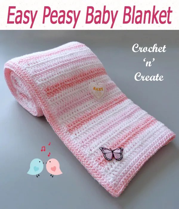 easy peasy baby blanket