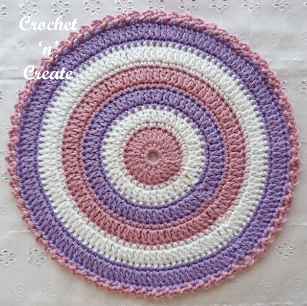 beginner friendly crochet doily