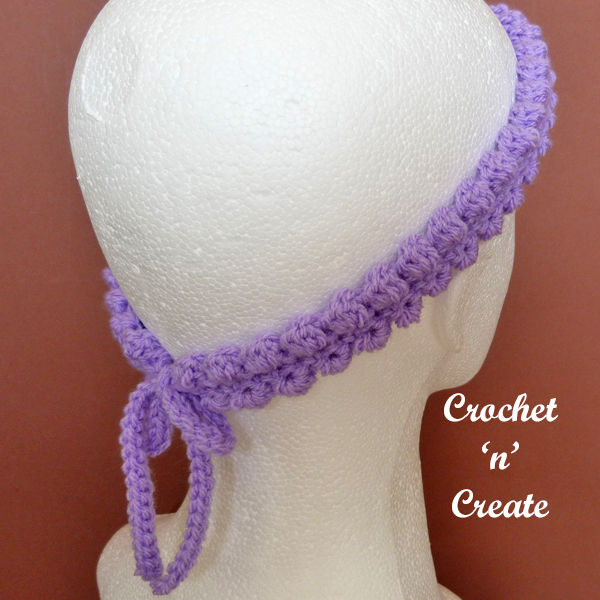 spring crochet headband