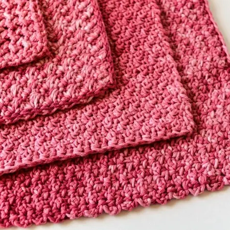 beautiful crochet washcloth