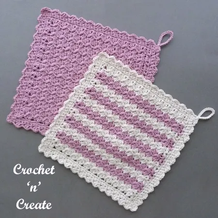 20 free crochet dishcloths