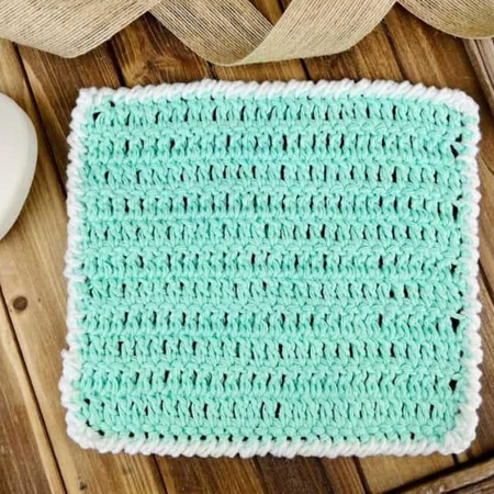 double crochet dishc;loth