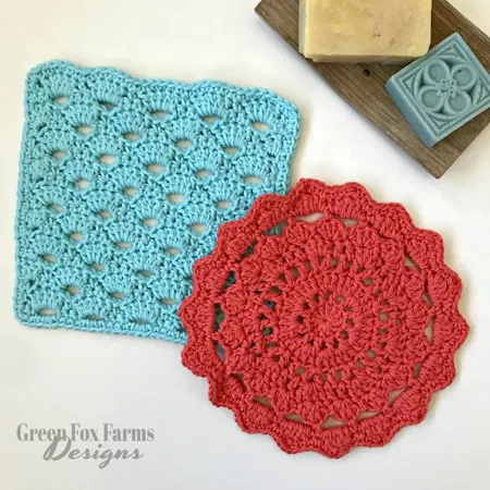 april showers dishcloth