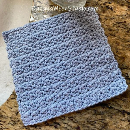 crinkle dishcloth