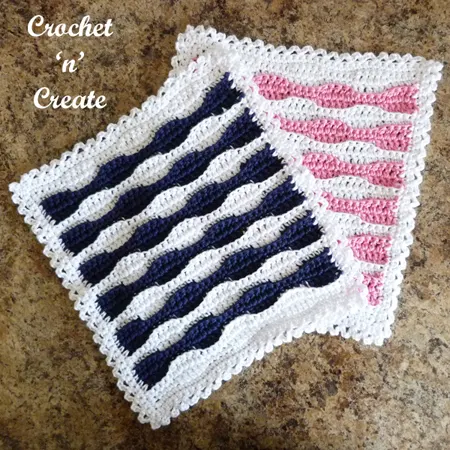 20 free crochet dishcloths