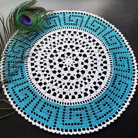 greek doily