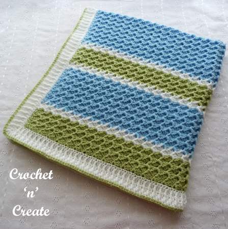 textured group baby blanket