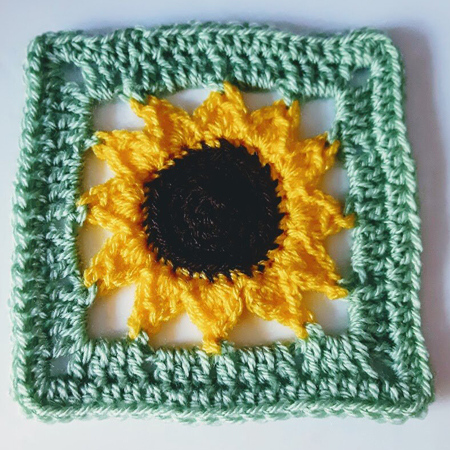 emma's sunflower square